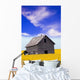 An Abandoned Farm Building Wall Mural