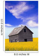 An Abandoned Farm Building Wall Mural