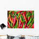 Hot Peppers Wall Mural