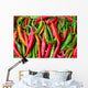 Hot Peppers Wall Mural