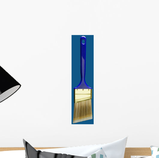 A Paintbrush Wall Mural