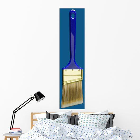 A Paintbrush Wall Mural