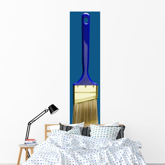 A Paintbrush Wall Mural