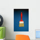 A Red Paintbrush Wall Mural