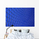 Metal Mesh Against A Blue Sky Wall Mural