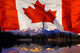 Canadian Mountains Wall Mural