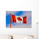 A Canada Flag Wall Mural