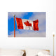 A Canada Flag Wall Mural