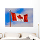A Canada Flag Wall Mural