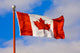 A Canada Flag Wall Mural