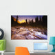 A Beautiful Mountain Stream Wall Mural