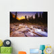 A Beautiful Mountain Stream Wall Mural