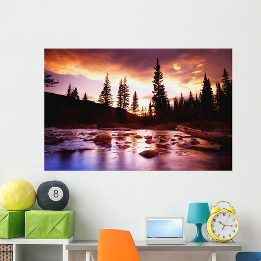 A Beautiful Landscape Scene Wall Mural