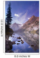 Mountain Lake, Elk Lakes Provincial Park, British Columbia, Canada Wall Mural