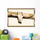 Longhorn Cow Skull Wall Mural