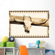 Longhorn Cow Skull Wall Mural