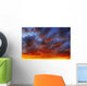 A Cloudy Sunset Wall Mural