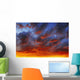 A Cloudy Sunset Wall Mural