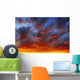 A Cloudy Sunset Wall Mural