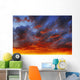 A Cloudy Sunset Wall Mural
