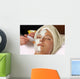 spa salon facial masque application Wall Mural