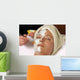 spa salon facial masque application Wall Mural