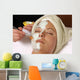 spa salon facial masque application Wall Mural