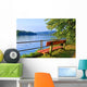Autumn River Rhine Wall Decal