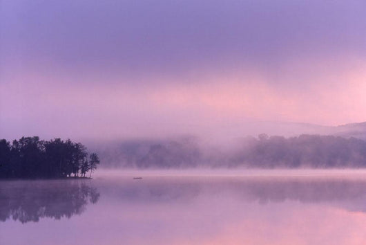A Peaceful Water Mist Wall Mural