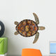 Sea Turtle Shell Wall Decal