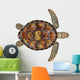 Sea Turtle Shell Wall Decal