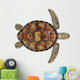 Sea Turtle Shell Wall Decal