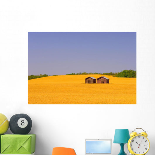 A Farmer's Field Wall Mural