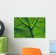 Close-Up Of A Leaf Wall Mural