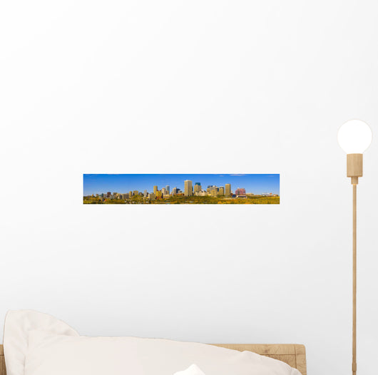 Edmonton Skyline Wall Mural