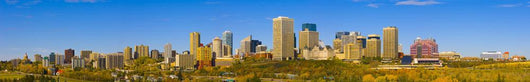 Edmonton Skyline Wall Mural