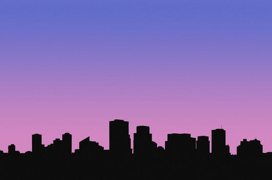 A Cityscape Wall Mural