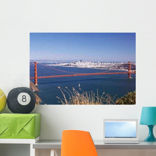 Golden Gate Bridge Wall Decal Design 2