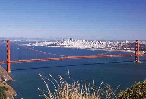 Golden Gate Bridge Wall Decal Design 2
