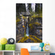 Maligne Canyon Waterfall Wall Mural