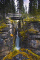 Maligne Canyon Waterfall Wall Mural