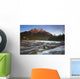 Mount Kerkeslin Athabasca Falls Jasper National Park Wall Mural