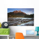 Mount Kerkeslin Athabasca Falls Jasper National Park Wall Mural