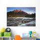 Mount Kerkeslin Athabasca Falls Jasper National Park Wall Mural