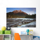 Mount Kerkeslin Athabasca Falls Jasper National Park Wall Mural