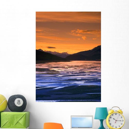 Medicine Lake, Jasper National Park, Jasper, Alberta, Canada Wall Mural