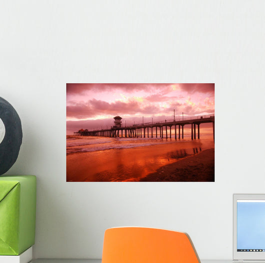 A Pier Wall Mural