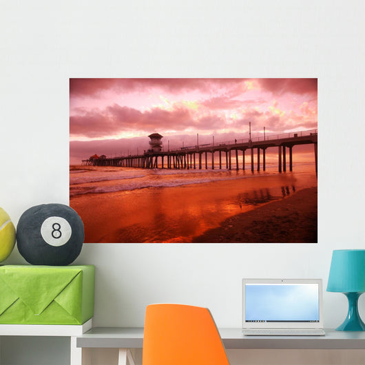 A Pier Wall Mural