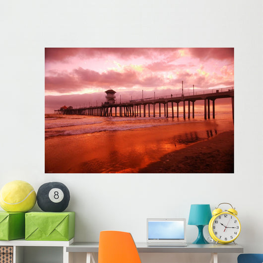 A Pier Wall Mural