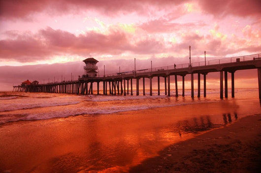 A Pier Wall Mural